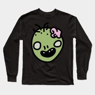 Cute Zombie Long Sleeve T-Shirt